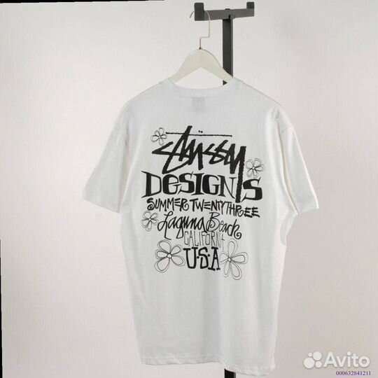 Футболка Stussy оверсайз