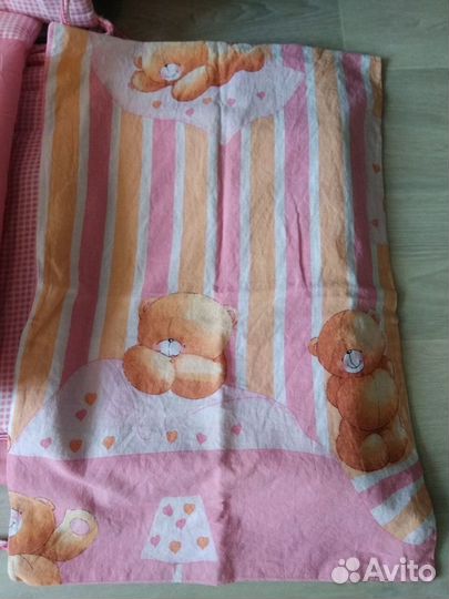 Бортики в кроватку и постельное бельё