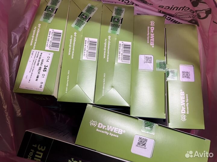 Dr. Web security space 3 пк 1 год box ориг. Лиценз