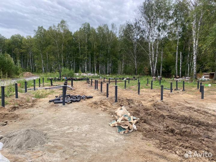 Винтовые сваи под ключ