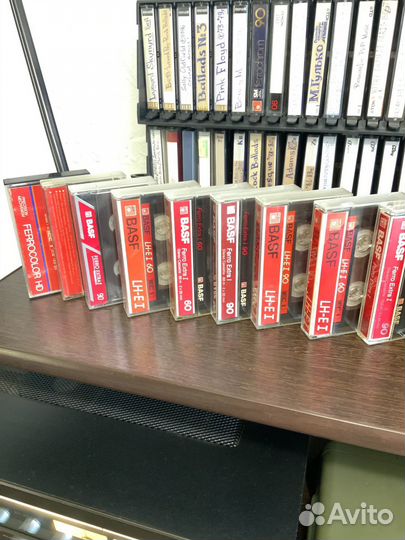 Аудиокассеты maxell Basf TDK