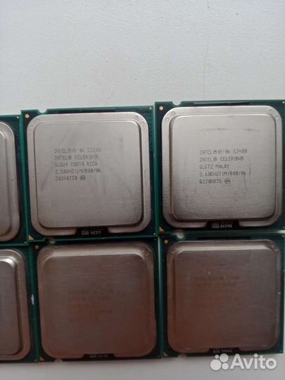 Процессоры soket 775 и 1155 и 478