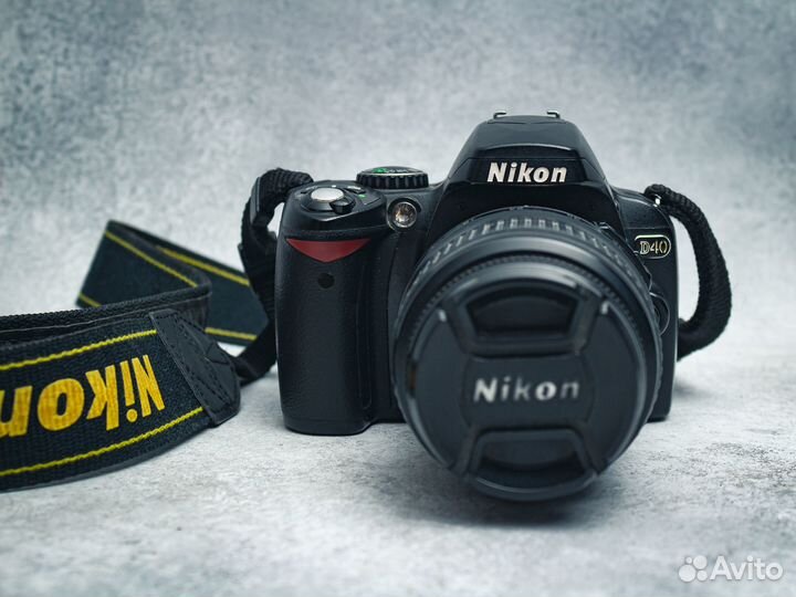 Nikon d40 + dx 18-55