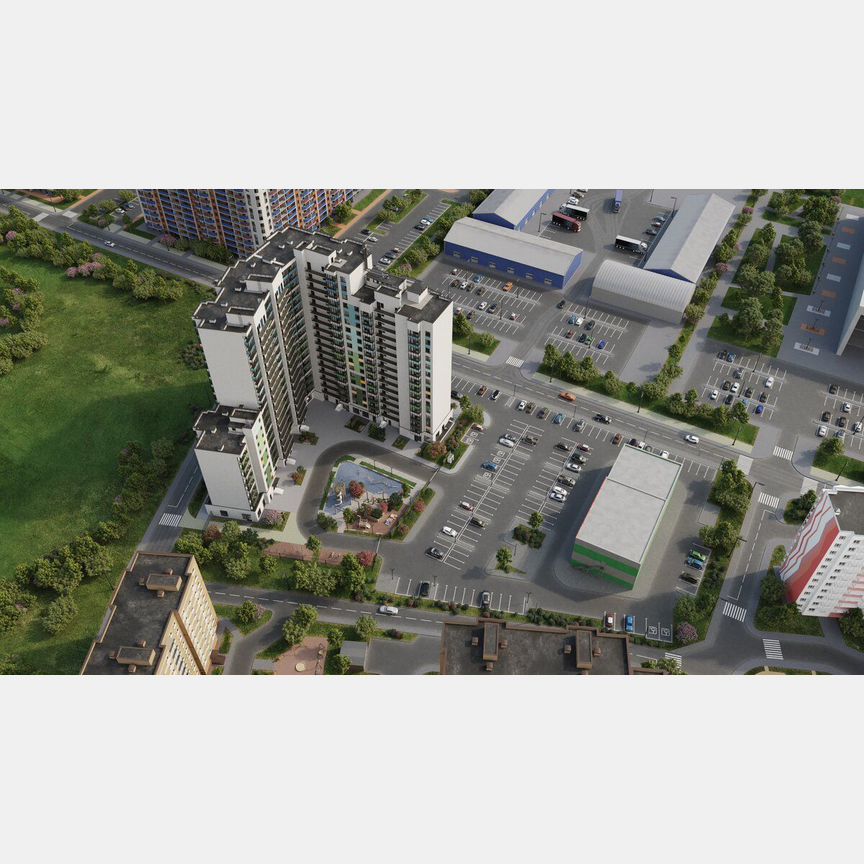 2-к. квартира, 54,7 м², 6/15 эт.