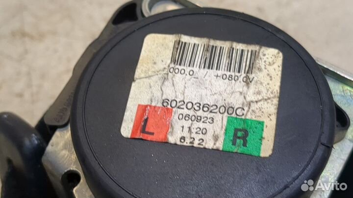 Ремень безопасности Skoda Octavia (A5), 2006