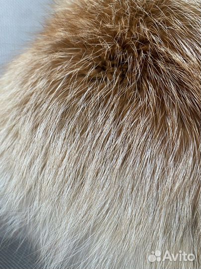 Шапка из лисы