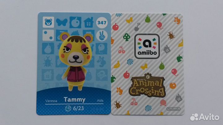 Animal Crossing amiibo-карты (4 серия)