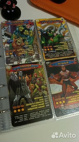 Карточки человек паук герои и злодеи