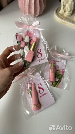 Комплимент из шоколада к 8 Марта