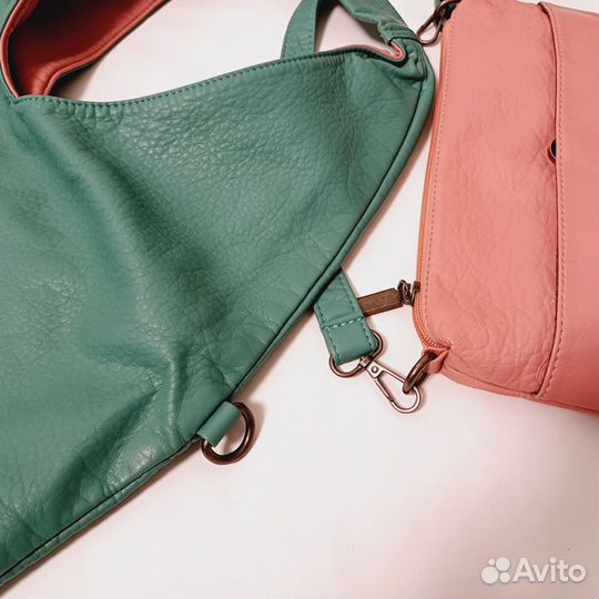 Сумка шопер кожа