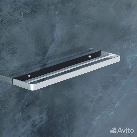 Полотенцедержатель Damixa Jupiter DA77336400, черный/хром