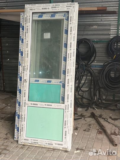 Дверь металлопластиковая 2 м и 190