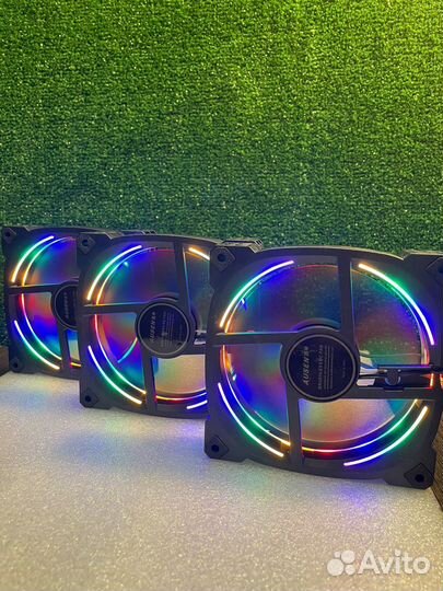 Вентилятор (кулер) в корпус пк 120мм rgb