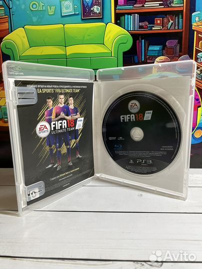 FIFA 18 Legacy Edition (Рус) фифа 18 Игра PS3