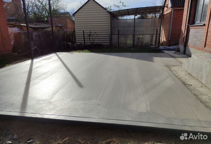 Фундамент под ключ отмостки заезды