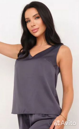 Топ шёлковый женский 50