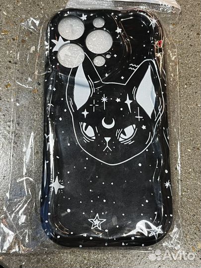 iPhone 14 pro чехол с котом