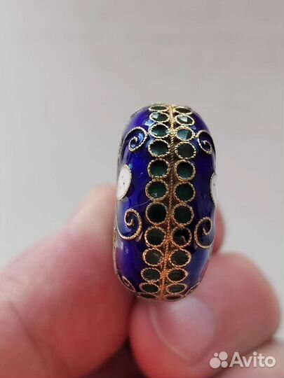 Серебряный флакон для духов 925 пробы. СССР