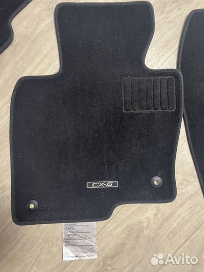 Оригинальные ворсовые коврики от mazda cx-5