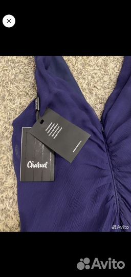 Платье charuel натуральный шелк 44 новое