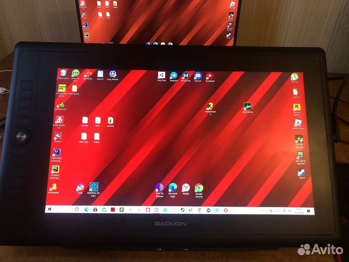 Графический планшет Gaomon pd156pro (экранный)