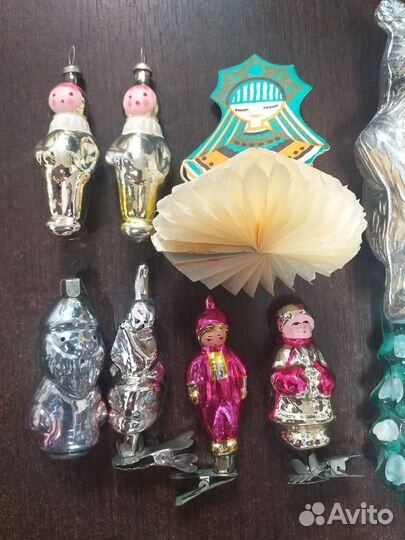 Ёлочные игрушки СССР