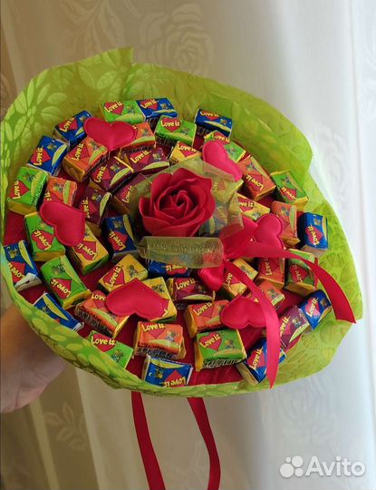 Букет из конфет/ореховый букет/сладкийбукет