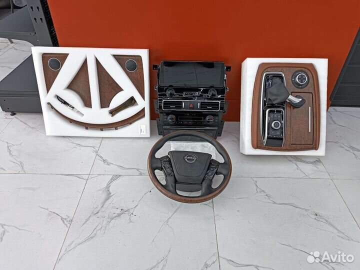 Рестайлинг салона Nissan Patrol Y62 2010 в 2022