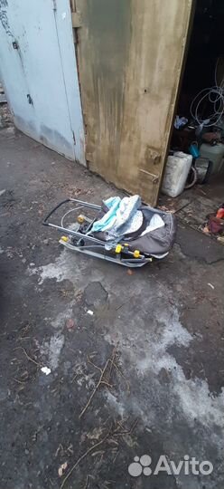 Детские санки коляска