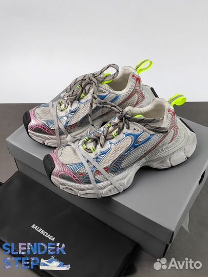 Кроссовки Balenciaga 3XL Sneaker Worn-Out - White