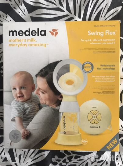 Молокоотсос medela+пакеты для молока