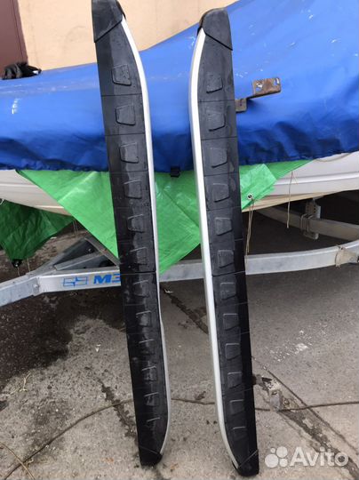 Продам защиту порогов на кроссовер