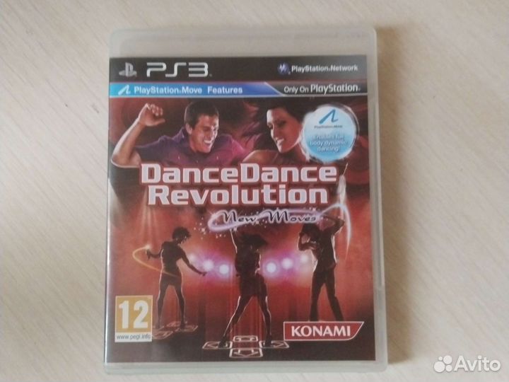 Диск для ps3 dance revolution new moves