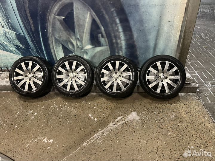 Литые диски р 15 на ваз с шинами