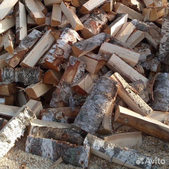 Дрова березовые колотые