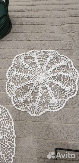 Салфетка вязаная крючком