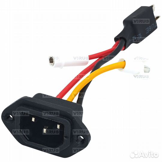 Разъем АКБ мама-папа на электровелосипед