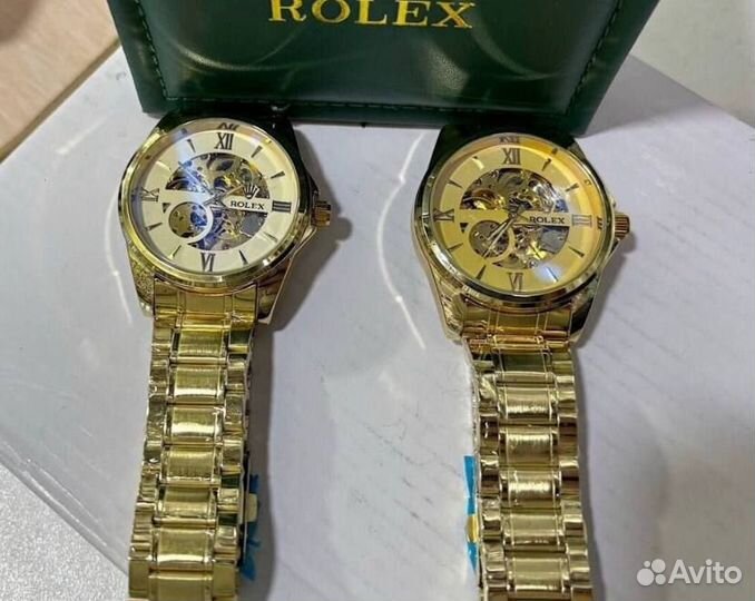 Часы мужские механические rolex золотые