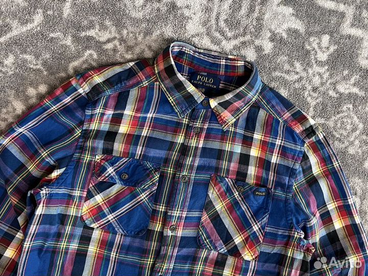 Polo Ralph Lauren Flanel рубашка фланелевая