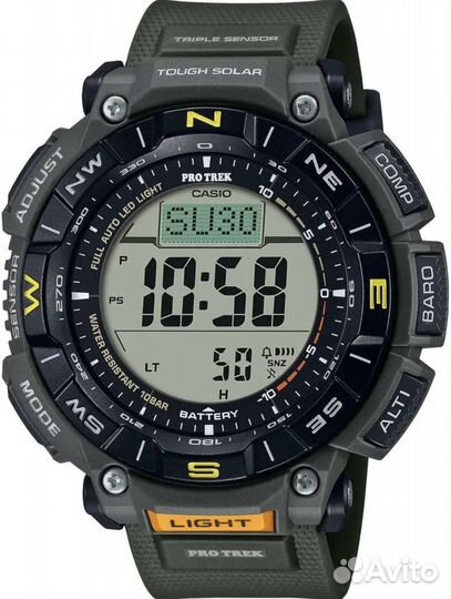 Часы Casio pro trek prg 340