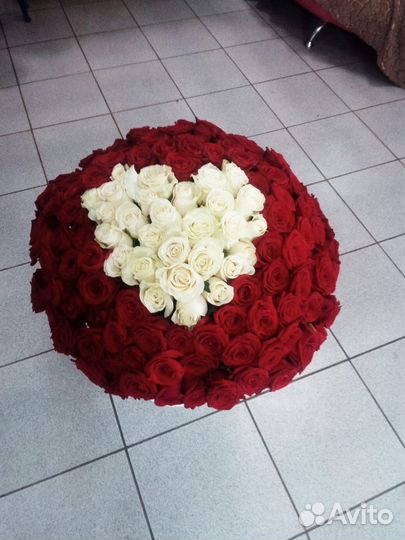 Букеты из 101 розы