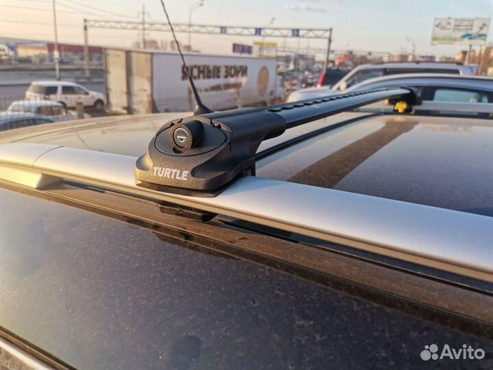 Багажник на крышу turtle на Nissan Qashqai 2013