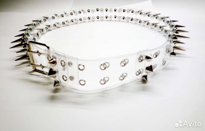 Ремень с шипами DIY