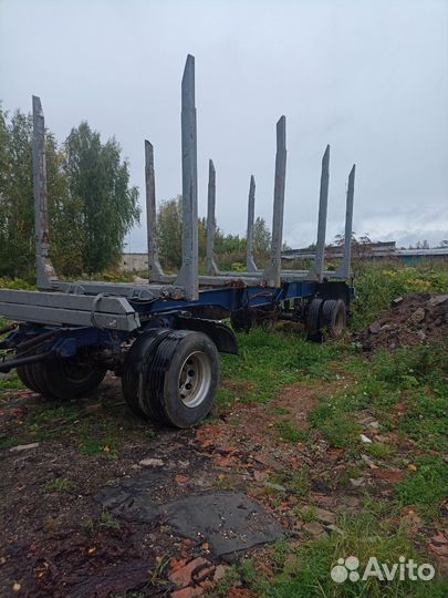 Прицеп лесовоз (сортиментовоз) МАЗ 83781, 2012