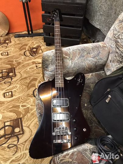 Гитара басс greco thunderbird 1988