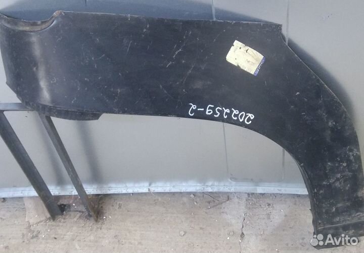 Крыло заднее правое fiat punto 93-99