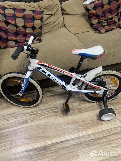 Детский велосипед cube 16