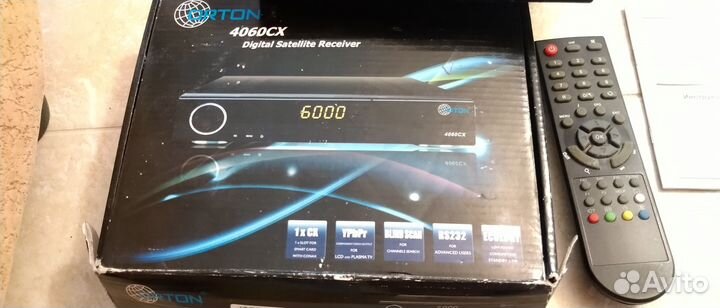 Тюнер спутникового тв Orton 4060cx