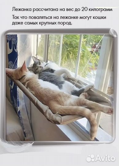 Гамак для кошек и собак на окно
