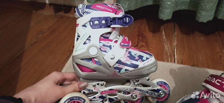 Ролики детские раздвижные 26-31 размеры